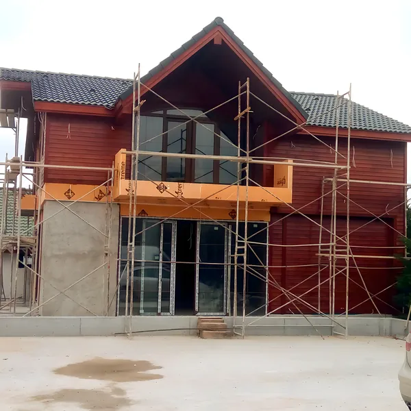 Çatalca Yeni Ahşap Villa Koruma ve Boya — Uygulama (1)