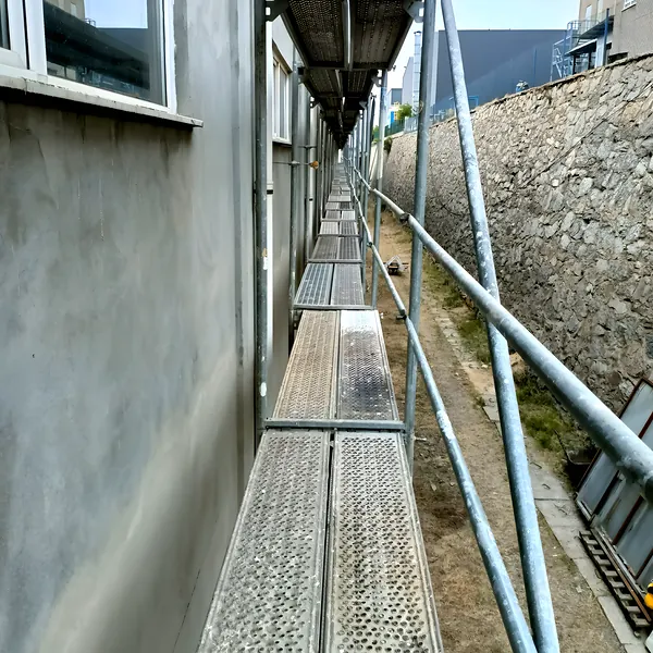 Kurtköy Fabrika ve Depo Dış Cephe Boyası — Hazırlık (2)